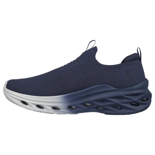 Skechers Men's Glide Step Swift Slip On Sneakers Navy Blue 43 Featuring Air Cooled Memory Foam Cushioning and Lightweight Glide Step Midsole Comfortable Athletic Shoes For Men 43 - Skechers - Image 6