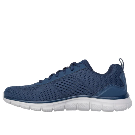 Skechers Men's Track Leshur Athletic Sneakers Blue 42 Lightweight Breathable Mesh and Memory Foam Comfort Insole - Skechers - Image 4