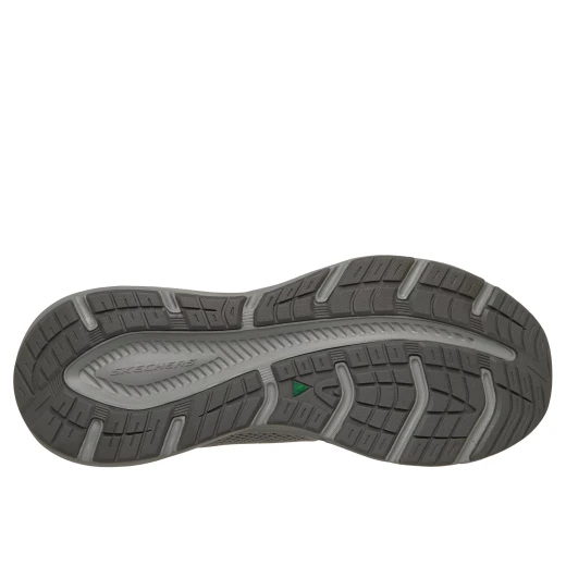 Skechers Men's Edgeride Rekze Sneakers: Light Grey, Air Cooled Memory Foam, Cushioned Midsole for Comfort and Impact Protection, Vegan Athletic Style, Machine Washable, Size 42 - Skechers - Image 7