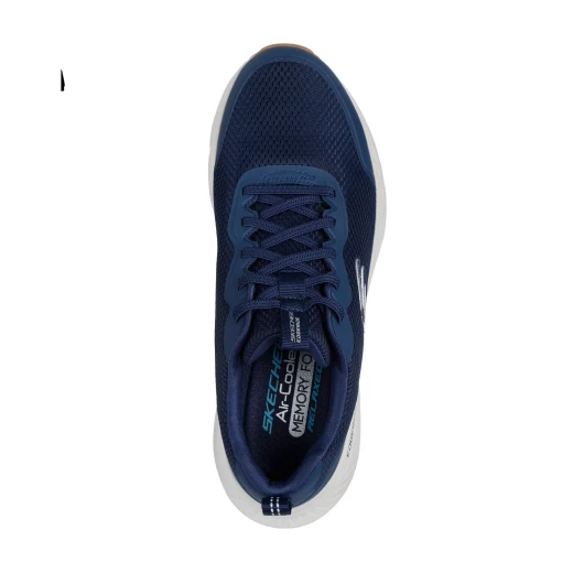 Skechers Edgeride Rekze Men's Athletic Sneakers Navy Size 42.5 with Air Cooled Memory Foam Cushioning and Eco Friendly Recycled Materials for Comfort and Performance - Skechers - Image 5