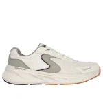 Skechers Edgeride Cader Men's Sneakers Off White 45 US Size: Eco Friendly Style with Air Cooled Memory Foam and Relaxed Fit for All Day Comfort and Non Slip Outsole - Skechers