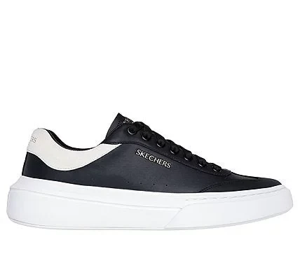 Skechers Men's Cordova Classic Arch Fit Comfort Sneakers Black 46 Featuring Engineered Mesh Upper and Removable Podiatrist Certified Arch Support for All Day Wear 232858 BKW - Skechers - Image 2