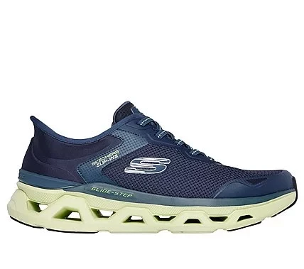 Skechers Men's Glide-Step Altus Navy Slip-ins Comfort Sneakers 42 - Skechers - Image 2
