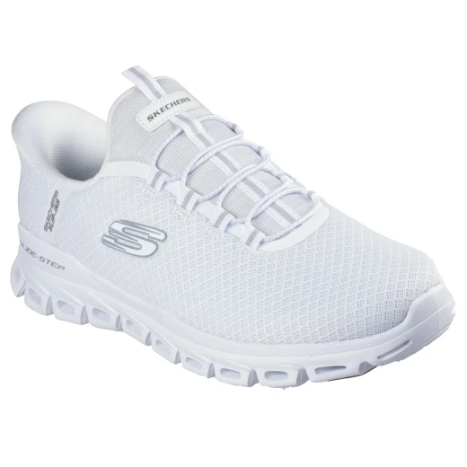 Skechers Men's Glide Step Noxus Slip ins White 40 Sneakers with Hands Free Design and Air Cooled Memory Foam Insole for Easy Comfort and Glide Step Midsole - Skechers - Image 3