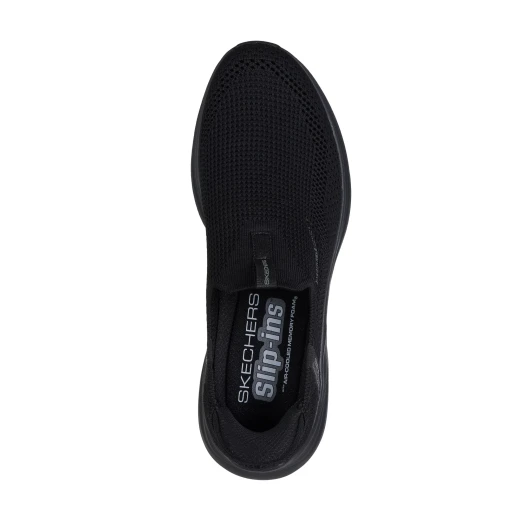 حذاء سكيتشرز للرجال سهل الارتداء Vapor Foam Volann أسود مقاس 43 مريح تنفسي بتقنية Air Cooled Memory Foam خفيف الوزن - سكيتشرز - Image 5