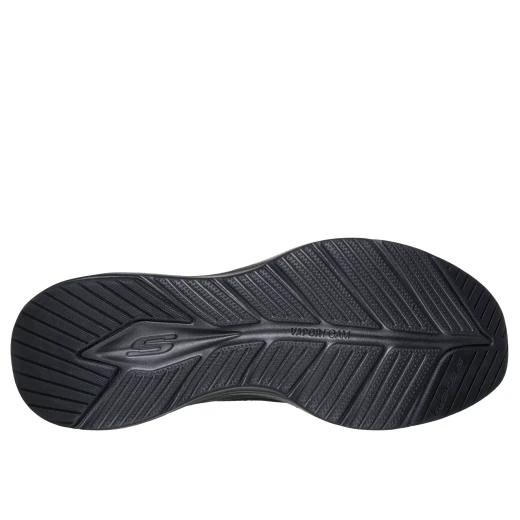 حذاء سكيتشرز للرجال سهل الارتداء Vapor Foam Volann أسود مقاس 43 مريح تنفسي بتقنية Air Cooled Memory Foam خفيف الوزن - سكيتشرز - Image 6