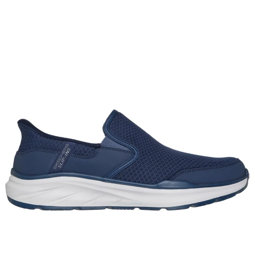 Skechers Men's Equalizer 6.0 Slip-ins Navy Shoes with Hands Free Technology, Relaxed Fit, Air-Cooled Memory Foam Insole, and Vegan Design for Ultimate Comfort, Size 40 Skechers Men's Equalizer 6.0 Slip-ins Navy Shoes with Hands Free Technology, Relaxed Fit, Air-Cooled Memory Foam Insole, and Vegan Design for Ultimate Comfort, Size 40