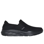 Skechers Men's Equalizer 6.0 Royze Slip In Shoes Black Size 43 Featuring Hands Free Slip Ins Technology and Relaxed Fit Design for All Day Comfort and Support - Skechers