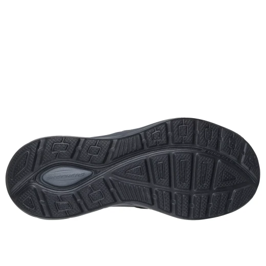 Skechers Men's Equalizer 6.0 Royze Slip On Shoes with Hands Free Slip ins Technology and Heel Pillow for Ultimate Comfort, Black/Charcoal, Size 44, Relaxed Fit - Skechers - Image 6