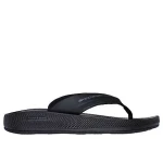 Skechers Men's Hyper Slide Sandals Black with HYPER BURST Cushioning and Goodyear Performance Outsole Size 42.5 Athletic Recovery Footwear Comfortable Synthetic Upper - Skechers