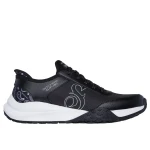 Skechers x Snoop Dogg Men's Frenzy Slip-ins Sneakers Black 44 Featuring Iconic Paisley Heel, Duraleather Overlay, and Cushioned Comfort for Effortless Wear and All Day Support - Skechers