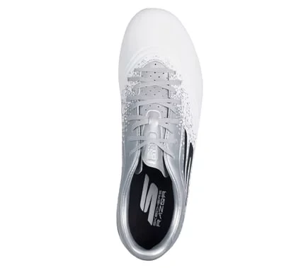 Skechers Razor Gold FG Men's Soccer Cleats White Size 46 Featuring Lightweight Move Foam Cushioning for Superior Comfort and Support on Natural Grass Surfaces - Skechers - Image 4