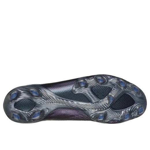 حذاء كرة قدم رجالي من سكيتشرز SKX_2 Elite FG بتقنية Hyper Burst Pro للتوسيد و Performance FitKnit العلوي باللون الأسود، مقاس 43، لتوفير الدقة والراحة - سكيتشرز - Image 5