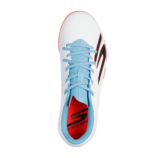 Skechers SKX_2 Jr Youth TF Football Shoes for Boys White 36 Artificial Turf Performance Comfort and Traction - Skechers - Image 5