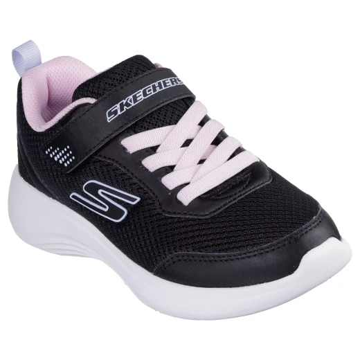Skechers Girls' Selectors Athletic Shoes Black 32, Lightweight Comfort
