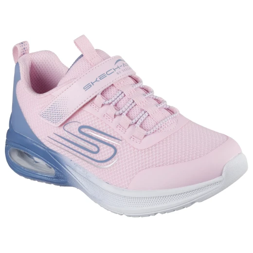 Skechers Girl's Microspec Max Advance Fly 3.0 Active Sneakers Pink Size 32 with Stretch Laces and Adjustable Instep Strap Featuring Skech Air Airbag Midsole - Skechers - Image 18
