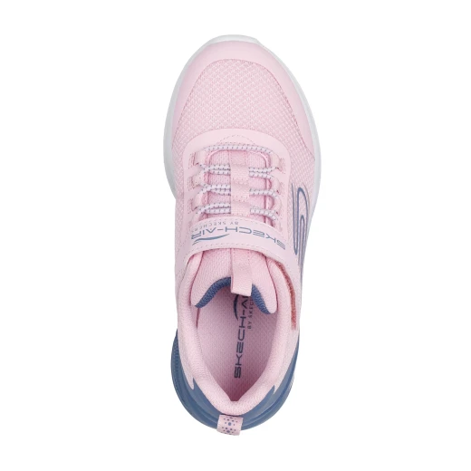 Skechers Girl's Microspec Max Advance Fly 3.0 Active Sneakers Pink Size 32 with Stretch Laces and Adjustable Instep Strap Featuring Skech Air Airbag Midsole - Skechers - Image 4