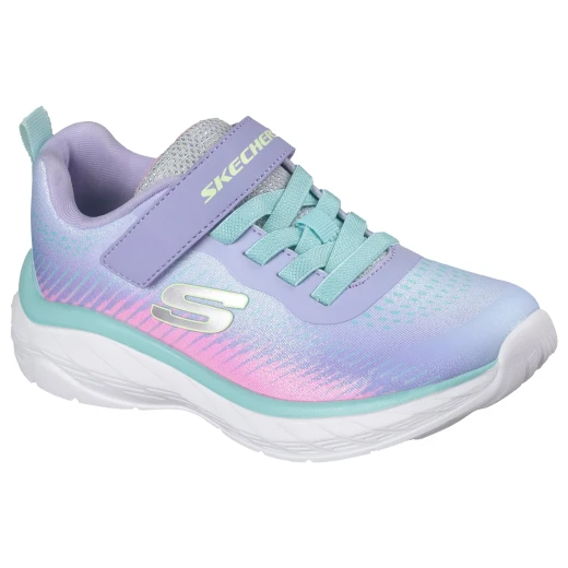 Skechers Girls' Boundless Color Blitz Lavender Adaptive Closure Sneakers - Skechers - Image 3