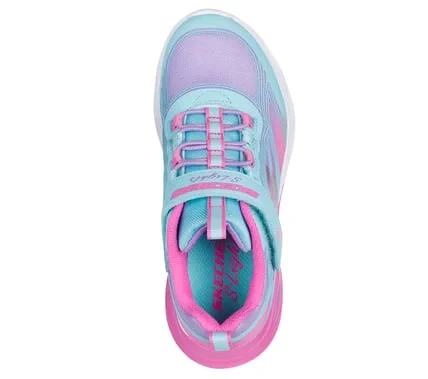 حذاء سكتشرز للبنات S Lights Cosmic Glow حذاء رياضي مضيء وردي مقاس 35 نعل داخلي مبطن نعل أوسط ممتص للصدمات إغلاق تكيفي قابل للغسل في الغسالة نعل خارجي مرن زوج واحد - سكيتشرز - Image 8