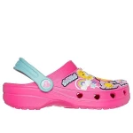 Skechers Girls' Heart Charmer 2.0 Clogs in Pink Size 37: Fun, Flexible EVA Foamies with Vibin' Friends Design and Convertible Heel Strap for Comfortable All Day Wear - Skechers