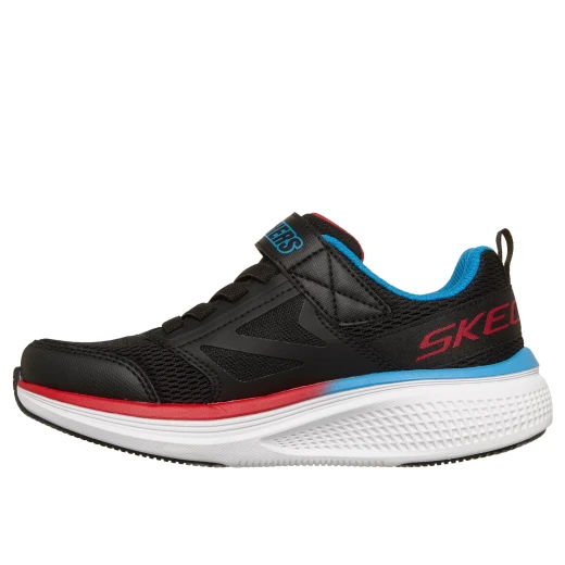 Skechers Boys' GO RUN Elevate 2.0 Athletic Shoes with Locator Feature Black Mesh Synthetic Upper Adjustable Strap Sizes 33 - Skechers - Image 4