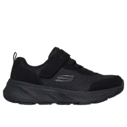Skechers Boys' Edgeride Athletic Shoes Black 30 With Adaptive Closure and Durable Rubber Outsole for Playground Comfort