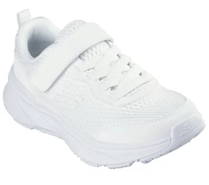 Skechers Boys' Edgeride Athletic Shoes White Size 27 Adaptive Closure with Engineered Mesh Upper and Durable Rubber Outsole for Playground Comfort and Wear and Tear Resistance - Skechers - Image 3
