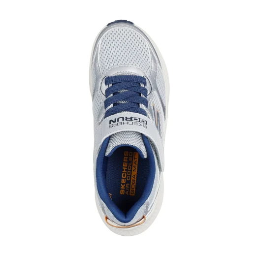 Skechers Boys' GOrun Consistent 2.0 Athletic Sneakers Silver Size 34 Featuring AirCooled Goga Mat Insole and Adaptive Closure for Comfortable Everyday Play - Skechers - Image 4