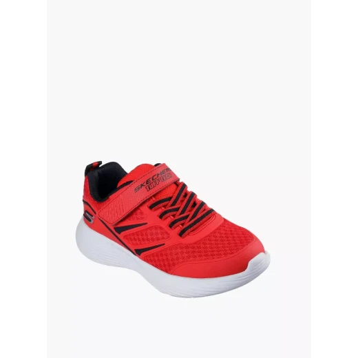 Skechers Boys' GO RUN 400 V2 Strarvo Athletic Running Shoes Size 34 Red Lightweight Sporty Design Cushioned Insole Adaptive Closure for Customized Fit - Skechers - Image 3