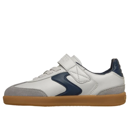 Skechers Boys' Hotshot Varsity Team Gray Sneakers with Adjustable Strap - Skechers - Image 5