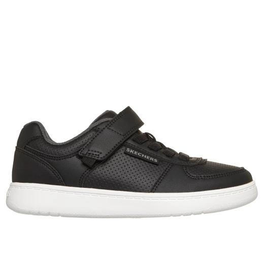 Skechers Boys' Quick Street Lite Sneakers Black Leather Upper Adaptive Closure Machine Washable 32 Size Comfortable Cushioned Insole Stylish Design Perfect for Everyday Wear Skechers Boys' Quick Street Lite Sneakers Black Leather Upper Adaptive Closure Machine Washable 32 Size Comfortable Cushioned Insole Stylish Design Perfect for Everyday Wear