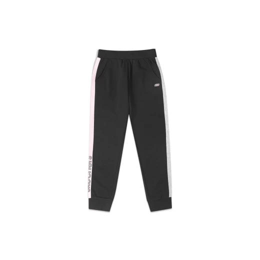 Skechers Kids' Black Pants with Comfortable Cotton Blend Fabric, Featuring Stylish Design Details, Available in Size M, Ideal for Everyday Wear and Active Play, SKU L719G057002K