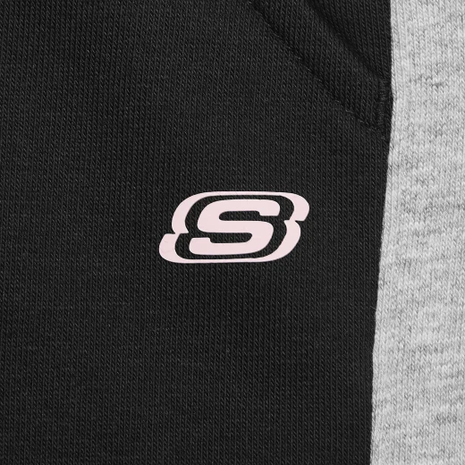 Skechers Kids' Black Pants with Comfortable Cotton Blend Fabric, Featuring Stylish Design Details, Available in Size M, Ideal for Everyday Wear and Active Play, SKU L719G057002K - Skechers - Image 5