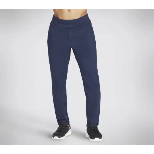 Skechers GoWalk Pant Controller Men's Navy Blue Comfort Fit Slip-ins with Pull On Stretch Waistband Internal Drawcord Size Small for All Day Comfort MPT92 NVY - Skechers - Image 2