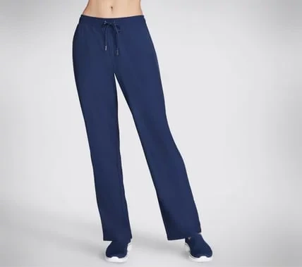 Skechers Go Luxe Rib Pant Women's Navy L Comfortable Lounge Wear - Skechers - Image 2