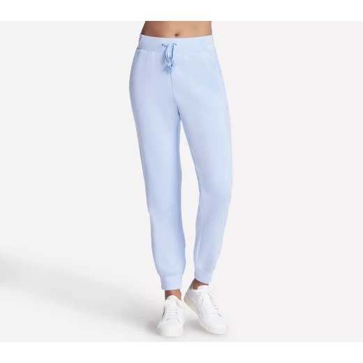 Skechers Women's SkechLuxe Elevate Jogger Pants Blue Small Comfortable SKECHWEAVE Fabric Drawcord Waistband Skechers Women's SkechLuxe Elevate Jogger Pants Blue Small Comfortable SKECHWEAVE Fabric Drawcord Waistband