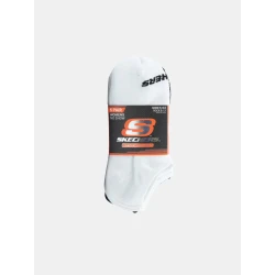 Skechers Women's 5 Pack Non Terry No Show Shipper Socks White Size 36 40 Breathable Comfortable Low Cut Trainer Socks for Everyday Wear and Sport Activities