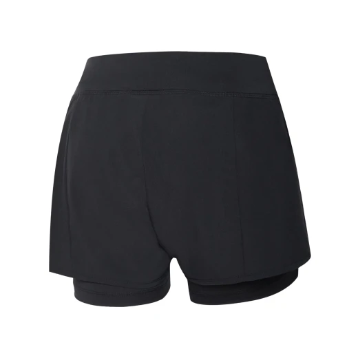Skechers Women's Shorts Black XS Lightweight Comfortable Style With Design Details 90% Polyester 10% Spandex Shell Fabric 86% Polyester 14% Spandex Waistband Lining SAPS219W012 018 - Skechers - Image 3