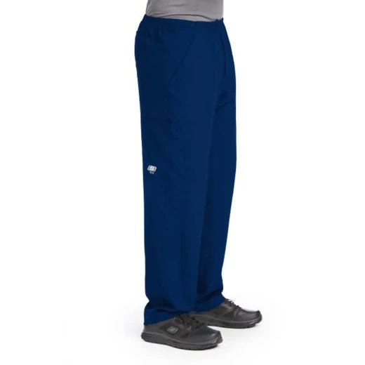 Skechers Structure Men's Scrub Pants Navy Elastic Waist Drawstring L Skechers Structure Men's Scrub Pants Navy Elastic Waist Drawstring L