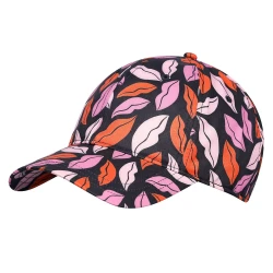 DVF Skwv Midnight Kiss Dadhat Black OS Size Stylish Embroidered Baseball Cap for Women and Men Classic Fit