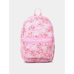 Skechers Utility Backpack Set: Durable Backpack with Multiple Compartments for Everyday Use, Pink and Black Color Combination