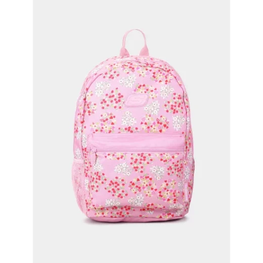 Skechers Utility Backpack Set: Durable Backpack with Multiple Compartments for Everyday Use, Pink and Black Color Combination - Skechers - Image 2