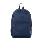 Skechers Solid Backpack Set Navy with Lunch Bag & Pencil Pouch OSIZE for School or Work 2 Side Pockets Durable Design Perfect for Everyday Use - Skechers