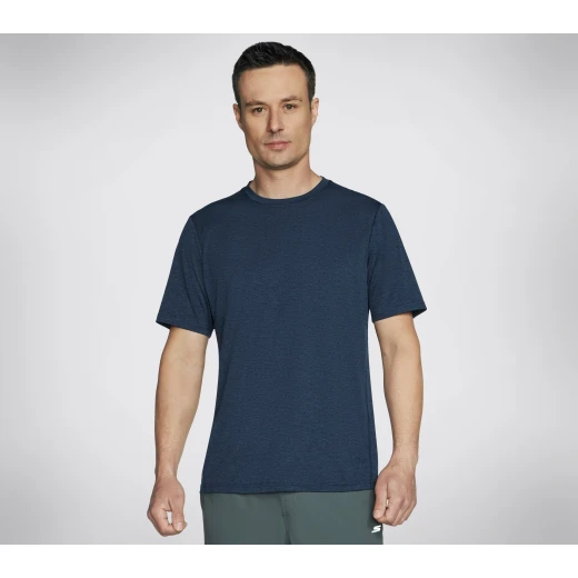Skechers Go Dri Charge Tee Men's Navy XL Moisture Wicking Short Sleeve Shirt - Skechers - Image 2