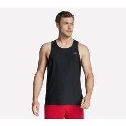 GO DRI Infinity Men's Athletic Sleeveless Tank Top Performance Wear Black Color for Workout & Training. Active Stretch & Moisture Wicking Technology. Available in Size Small