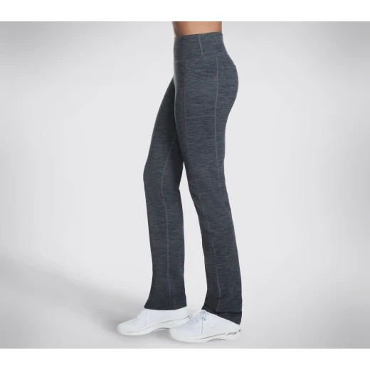 Skechers GoWalk High Waisted Diamond Brushed Active Pants for Women Gray Small with GOSTRETCH Fabric Chafe Free Seams and 2 Exterior Pockets Stylish and Comfortable