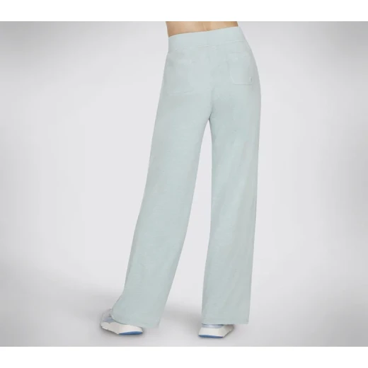 Skechers Women's GO DRI SWIFT Slimtuck Pant, Light Blue, Midrise, Moisture Wicking, Quick Drying Fabric, Perfect for Yoga and Weekends, Available in Size M - Skechers - Image 3