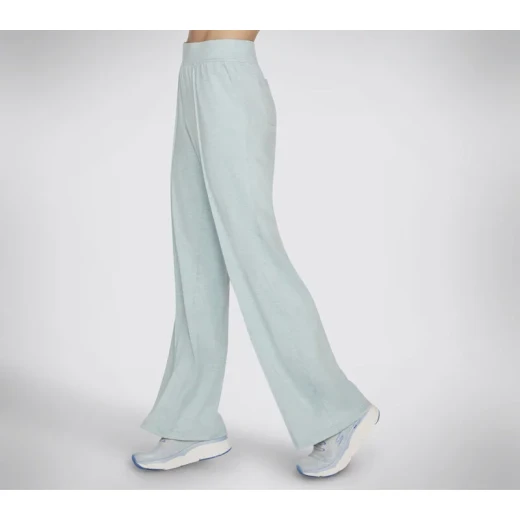 Skechers Women's GO DRI SWIFT Slimtuck Pant, Light Blue, Midrise, Moisture Wicking, Quick Drying Fabric, Perfect for Yoga and Weekends, Available in Size M - Skechers - Image 4