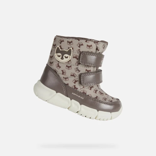 حذاء جي أو إكس فليكسيبر إيه بي إكس بيبي المقاوم للماء للكاحل بيج مقاس 24 حذاء شتوي مريح للأطفال حذاء جي أو إكس فليكسيبر إيه بي إكس بيبي المقاوم للماء للكاحل بيج مقاس 24 حذاء شتوي مريح للأطفال