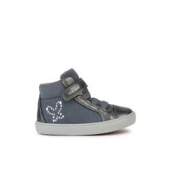 Geox Gisli Baby Dark Grey Sneakers for Toddlers Size 23 Comfortable and Breathable Design Perfect for Little Feet Easy Exchange and Fast Delivery